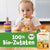 Baby isst Pumpkin Organics Bio Gemüse-Getreide Quetschie mit Karotte, Apfel, Birne