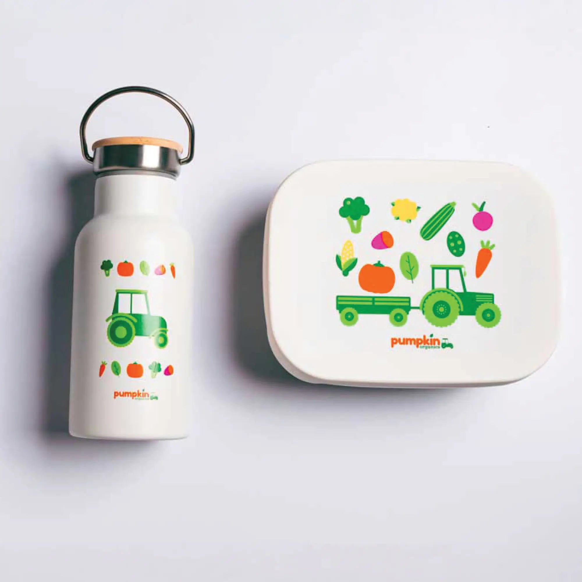 Lunchbox-Set aus Trinkflasche und Brotdose