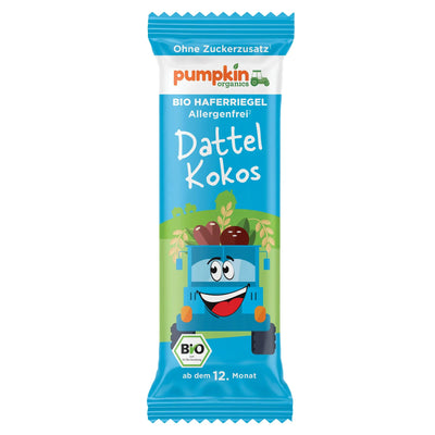 Bio Haferriegel Dattel Kokos - Pumpkin Organics