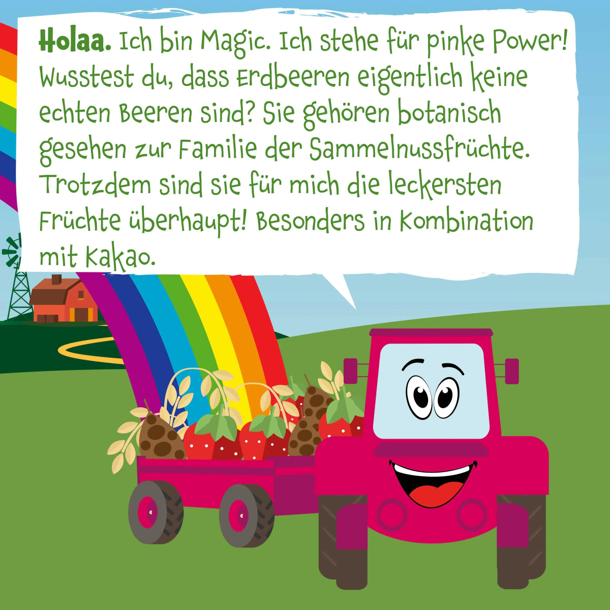 Bio Haferriegel Kakao Erdbeere - Pumpkin Organics