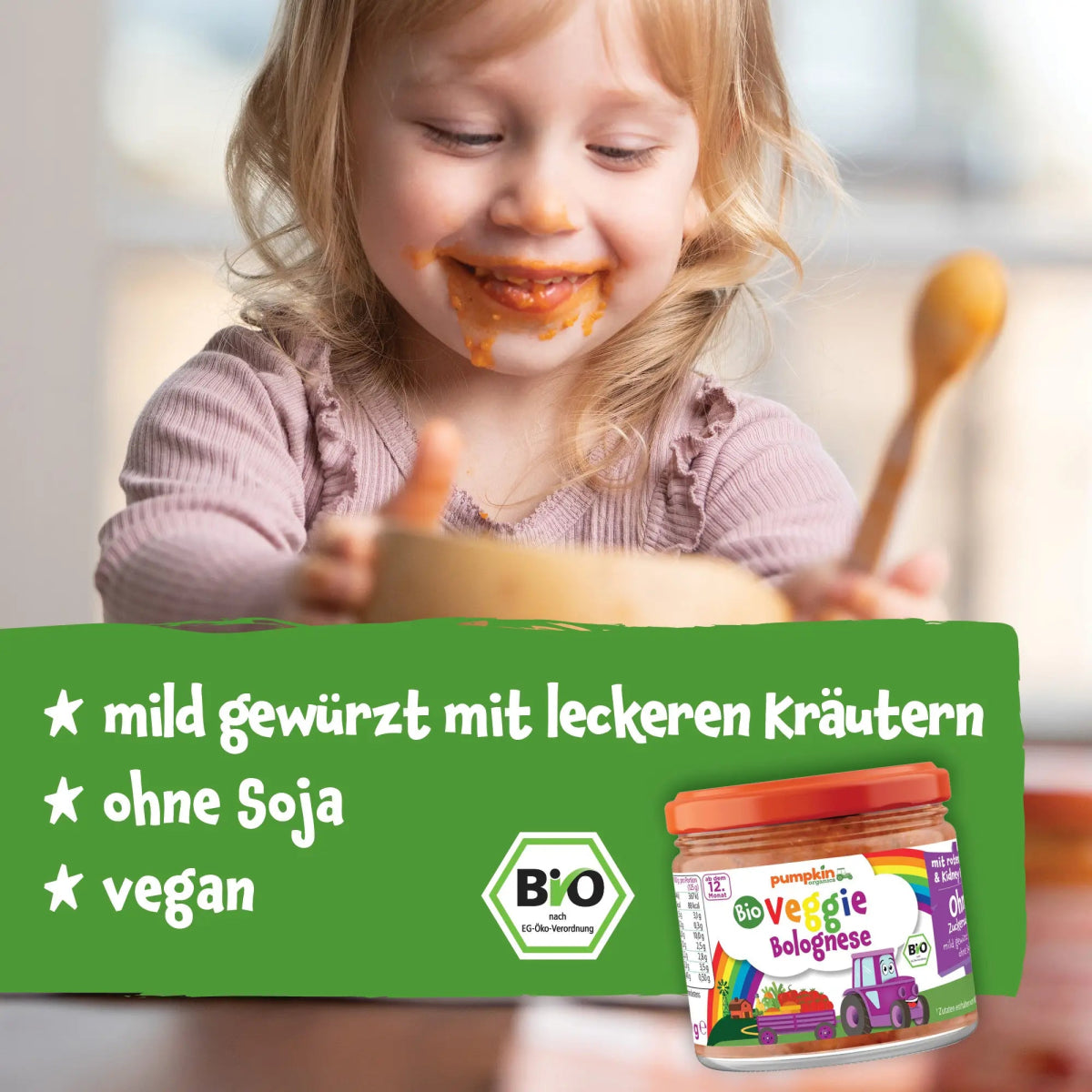 Bio Veggie Bolognese - Pumpkin Organics