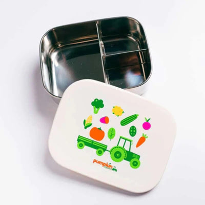 Lunchbox - Set aus Trinkflasche und Brotdose - Pumpkin Organics