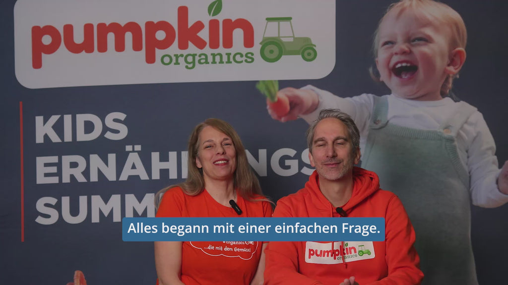 Video über den Pumpkin Organics Kids Ernährungs Summit