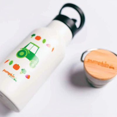 Trinkflasche aus Edelstahl - Pumpkin Organics