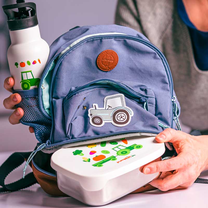 Lunchbox - Set aus Trinkflasche und Brotdose - Pumpkin Organics